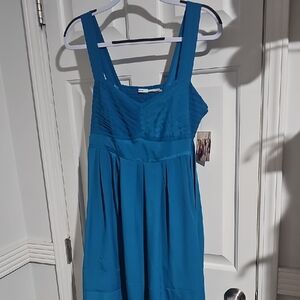 Kimchi Blue Strappy Blue Mini Dress
